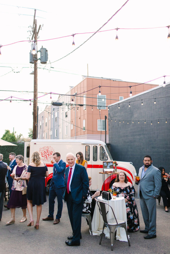 A food truck at SKYLIGHT in Denver