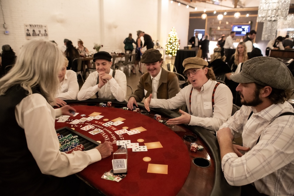 Casino night party at SKYLIGHT