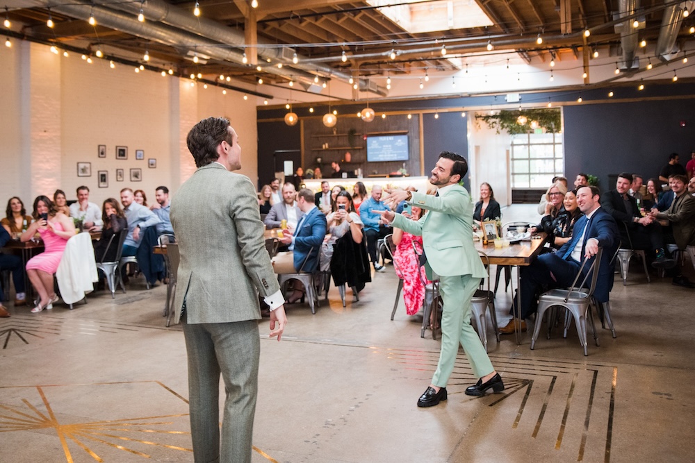 Groom and groom first dance