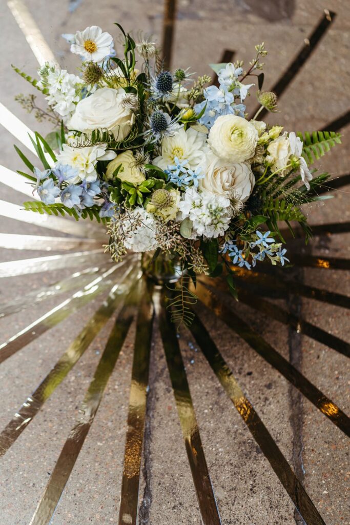 Bride's bouquet at SKYLIGHT