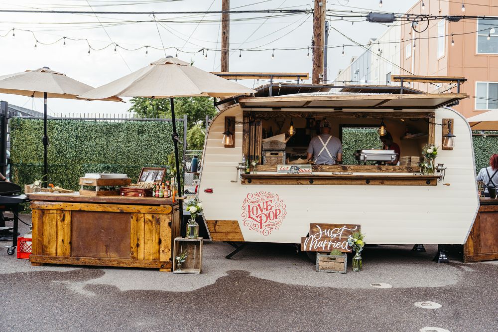 Love pop catering truck