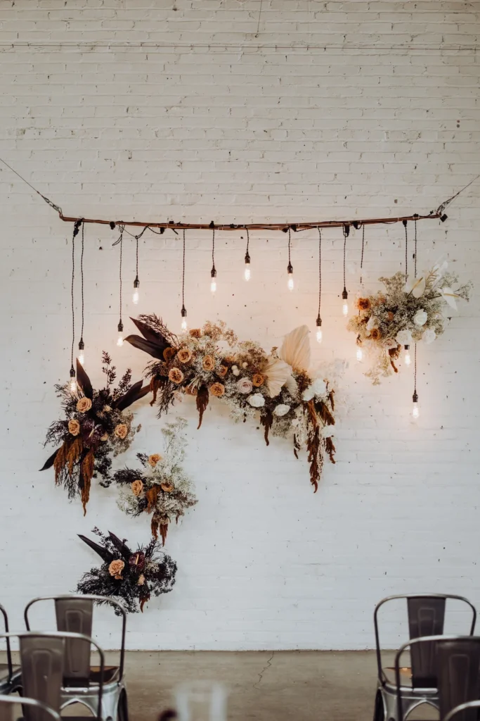 Floral ceremony design