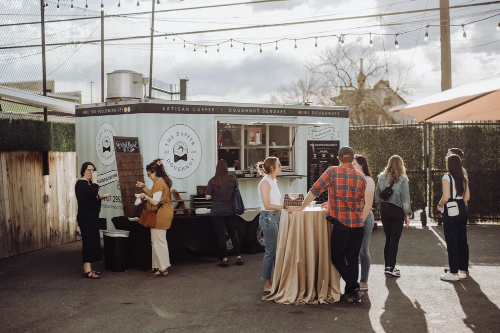 Donut truck at SKYLIGHT