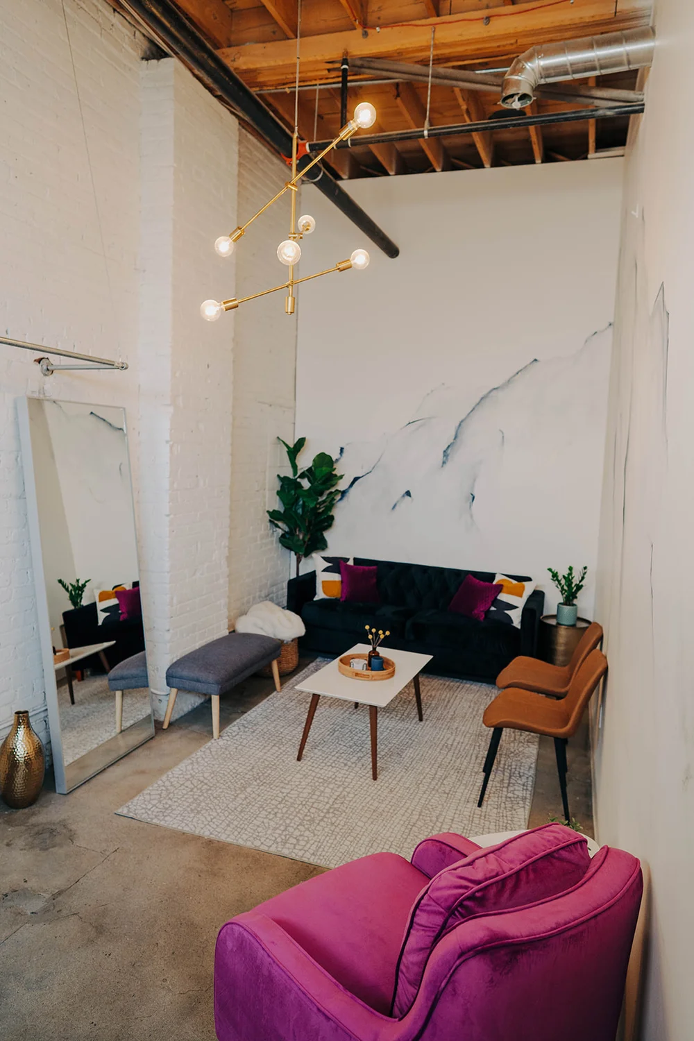 Client suite at SKYLIGHT in Denver, CO