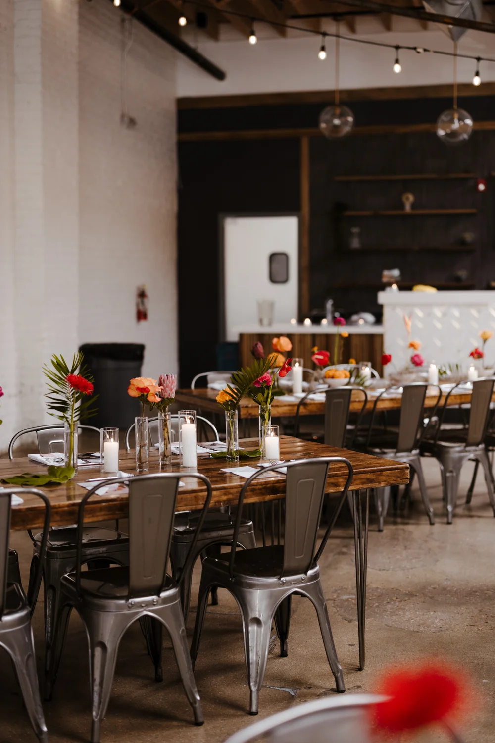 Denver wedding reception at SKYLIGHT venue