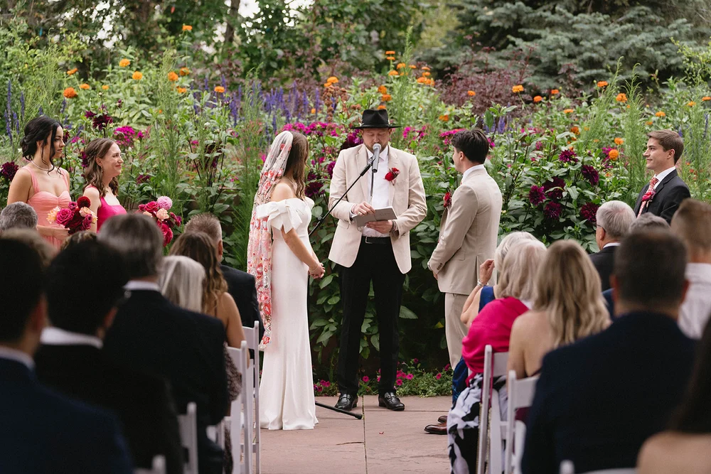 Wedding at Denver Botanic Gardens